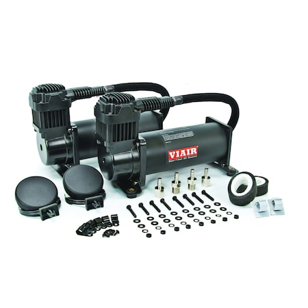 Viair Dual Stealth Black 444C High-Performance 44442